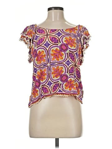 Haute Hippie Short Sleeve Blouse (view 1)