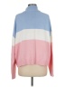 Ellsworth & Ivey Color Block Pink Pullover Sweater Size M - photo 2