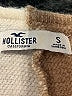 Hollister 100% Cotton Color Block Tan Sweatshirt Size S - photo 7