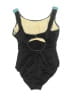 Miraclesuit Chevron-herringbone Teal One Piece Swimsuit Size 16 - photo 2