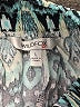 Wildfox 100% Rayon Print Teal Shorts Size Lg (3 or L) - photo 3