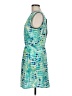 Apt. 9 100% Polyester Print Teal Cocktail Dress Size M - photo 5