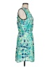 Apt. 9 100% Polyester Print Teal Cocktail Dress Size M - photo 4