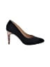 Trotters Animal Print Black Heels Size 5 1/2 - photo 1
