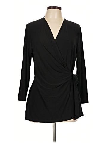 Anne Klein Long Sleeve Top (view 1)
