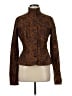 Peruvian Connection Paisley Brown Jacket Size 6 - photo 1