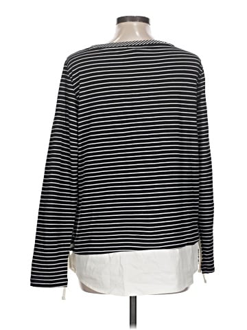 Jones New York Signature Long Sleeve T-Shirt (view 2)