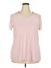 Adele & May Pink Short Sleeve T-Shirt Size 2X - photo 1