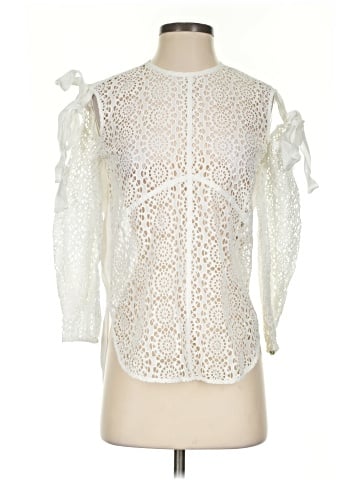 Sandro 3/4 Sleeve Blouse (view 1)