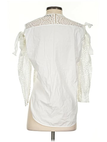 Sandro 3/4 Sleeve Blouse (view 2)