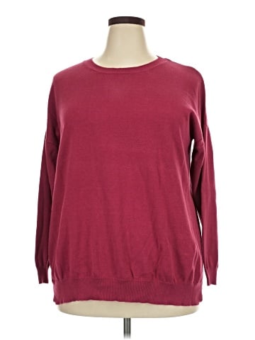 Woman Within Pullover Sweater (view 1)