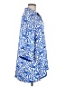 Dennis by Dennis Basso 100% Polyester Blue 3/4 Sleeve Blouse Size M - photo 4