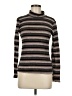 Love Crazy Stripes Brown Turtleneck Sweater Size M (estimated) - photo 1