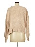 Kendall & Kylie 100% Polyester Metallic Tan Pullover Sweater Size M - photo 2