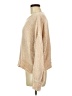Kendall & Kylie 100% Polyester Metallic Tan Pullover Sweater Size M - photo 5