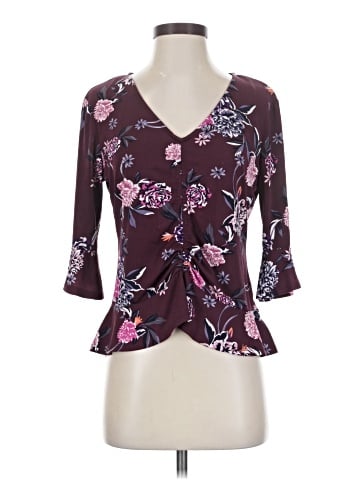 Candie's 3/4 Sleeve Blouse (view 1)