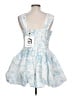 Maison Amory Blue Cocktail Dress Size L - photo 2