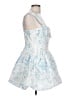 Maison Amory Blue Cocktail Dress Size L - photo 4