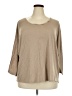 Cato Tan 3/4 Sleeve Top Size 26/28W - photo 1