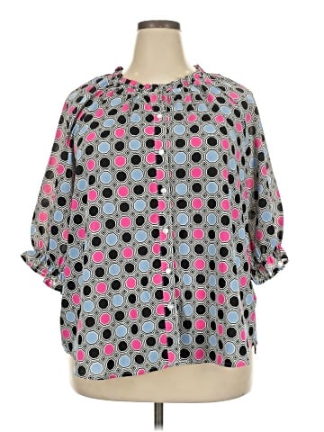 Ruby Rd. 3/4 Sleeve Blouse (view 1)