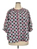 Ruby Rd. 100% Polyester Polka Dots Pink 3/4 Sleeve Blouse Size 2X - photo 1