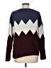 Xhilaration 100% Polyester Chevron-herringbone Burgundy Pullover Sweater Size M - photo 2