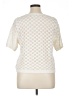 Design History Ivory Short Sleeve Blouse Size XL - photo 2