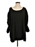 Kiyonna Black 3/4 Sleeve Top Size 3 - photo 1