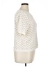 Design History Ivory Short Sleeve Blouse Size XL - photo 4