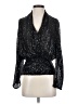 Zara Black Long Sleeve Blouse Size XS - photo 1