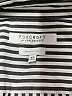 Foxcroft Stripes Silver 3/4 Sleeve Blouse Size 16 (petite) - photo 7