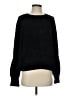 H&M 100% Polyester Solid Black Pullover Sweater Size S - photo 1