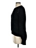 H&M 100% Polyester Solid Black Pullover Sweater Size S - photo 5