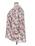Rose + Olive 100% Polyester Floral White 3/4 Sleeve Blouse Size 3X - photo 5