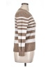 Karen Scott 100% Cotton Stripes Tan Pullover Sweater Size XL - photo 4