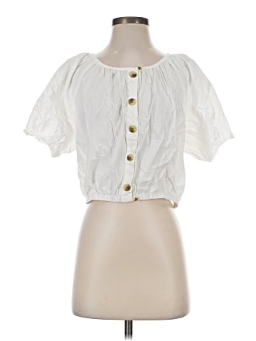 Lilla P Short Sleeve Blouse (view 1)