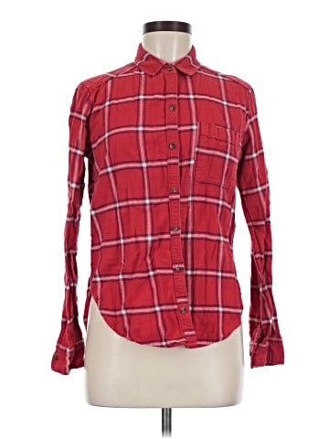 Hollister Long Sleeve Button-Down Shirt (view 1)