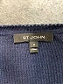 St. John Blue Sleeveless Top Size M - photo 7