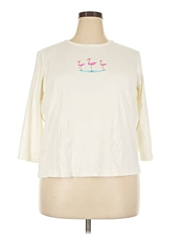 Jones New York Sport 3/4 Sleeve T-Shirt (view 1)