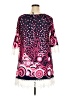 White Mark Paisley Pink Casual Dress Size 2XL - photo 2