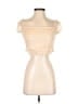 Leith 100% Polyester Ivory Sleeveless Top Size S - photo 1