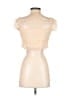 Leith 100% Polyester Ivory Sleeveless Top Size S - photo 2