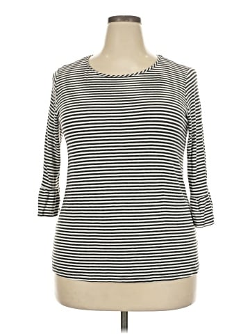Pebble and Stone 3/4 Sleeve T-Shirt (view 1)