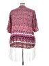 Chelsea & Theodore 100% Polyester Pink Kimono Size 3X - photo 2