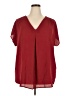 Echo Burgundy Short Sleeve T-Shirt Size 2X - photo 1