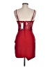 Mi ami Solid Red Cocktail Dress Size M - photo 2