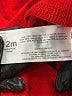 Carter's 100% Cotton Red Zip Up Hoodie 9-12 MO / 12 MO - photo 4