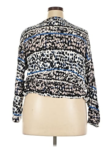 Jennifer Lopez Long Sleeve Blouse (view 2)