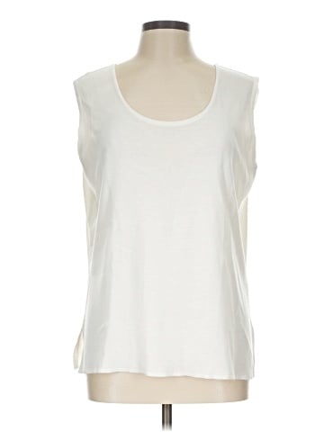 MING WANG Sleeveless Blouse (view 1)
