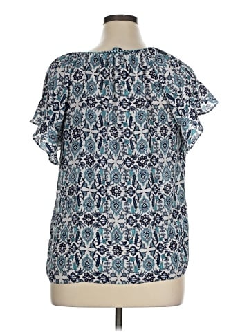 Max Studio Short Sleeve Blouse (view 2)